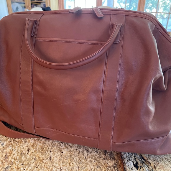VINTAGE COACH Stunning maple leather duffle in immaculate condition - Picture 1 of 15